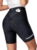 Heathyoga Women's 4D Padded Bike Shorts - Comfortable Cycling Shorts with Pockets | Perfect for Biking