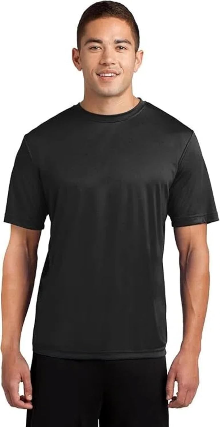 Skiennix Men's Athletic T-Shirt - Moisture-Wicking Short Sleeve | Big and Tall Sizes Available