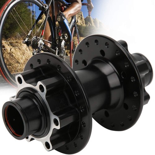 Alomejor disc Brake hub, Lightweight Mountain Bike hub Compatible Multiple Systems for Mountain Bikers Road Cyclists Off Road Trails