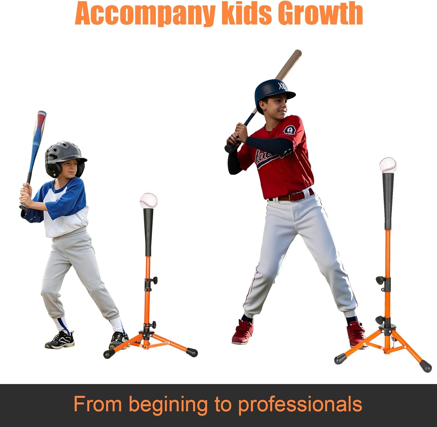 Storgem Baseball Tee - Adjustable Batting Tee for Kids | Perfect for Softball & T-Ball Training