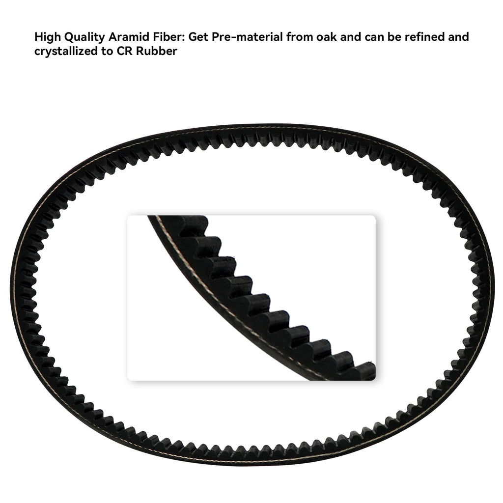 XUANYUDG0769 EZGO TXT Gas Drive Belt Starter Generator Belts for Golf Cart EZGO 4 Cycle Gas TXT Cushman Express Marathon Medalist ST Vehicles Terrain 1994-2013, Replacement OEM # 72054G01, 26414G01