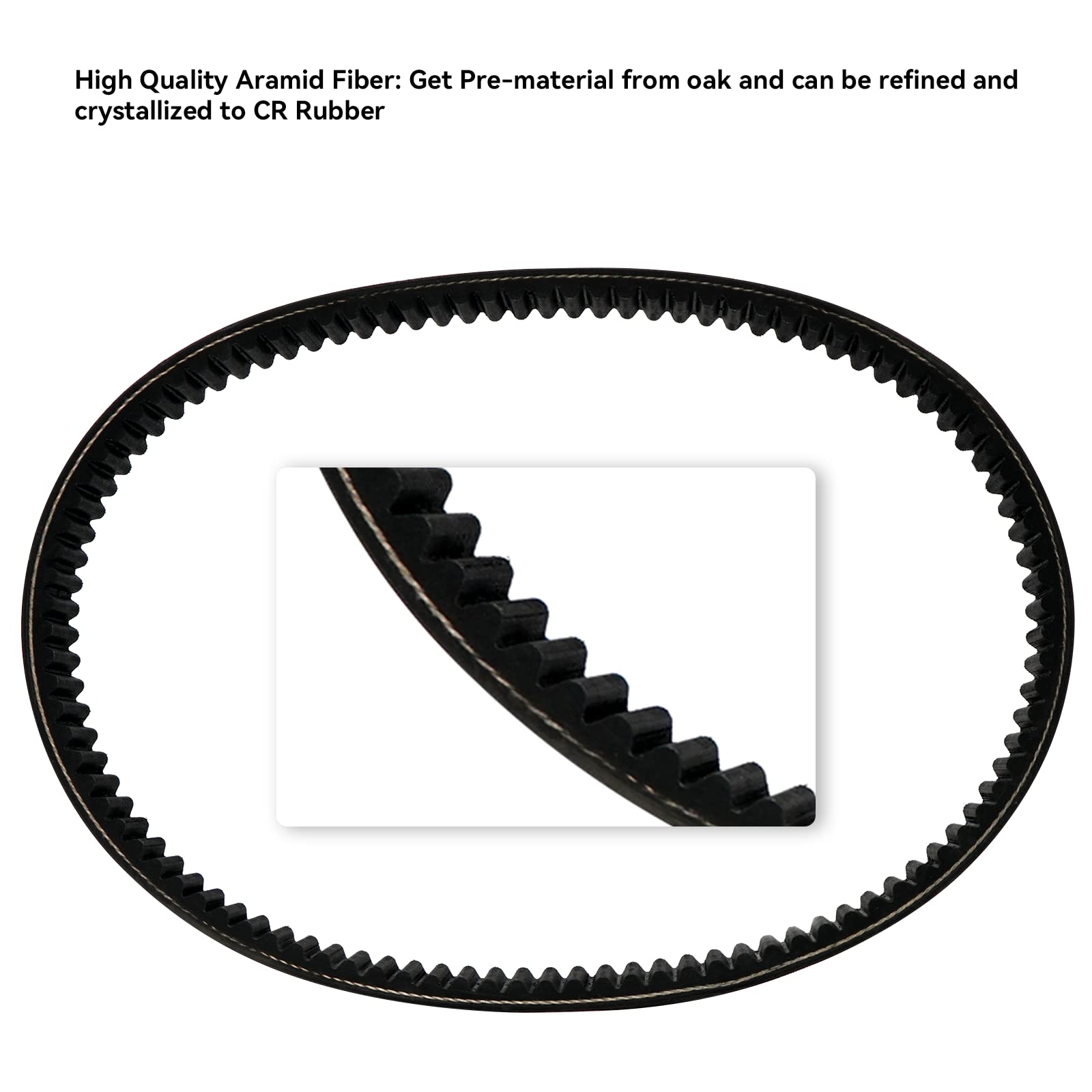 XUANYUDG0769 EZGO TXT Gas Drive Belt Starter Generator Belts for Golf Cart EZGO 4 Cycle Gas TXT Cushman Express Marathon Medalist ST Vehicles Terrain 1994-2013, Replacement OEM # 72054G01, 26414G01