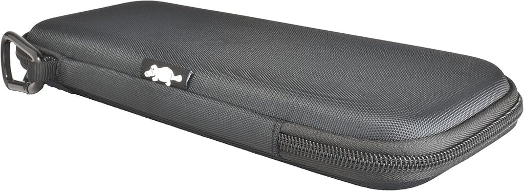 Platypus Golf Co. Golfing Caddie EVA Travel Case Organizer - Hand Reversible Hinging Glove Shaper & Holder, Mesh Pocket & Storage Slots, Golfers Cases for Men & Women