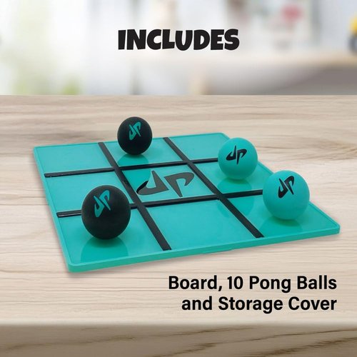 Dude Perfect Sticky Tic Tac Toe Game - Fun Tabletop Activity for Kids | Perfect for Family Nights & Parties, Ages 4+