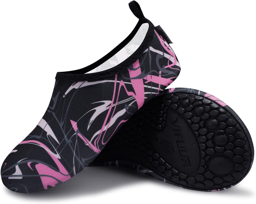 VIFUUR Aqua Yoga Shoes - Barefoot Quick-Dry Water Sports Socks for Men & Women