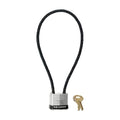 Master Lock 107DSPT Keyed Gun Lock Padlocks, 14 in cable, Steel with 1-1/8" Wide Padlock
