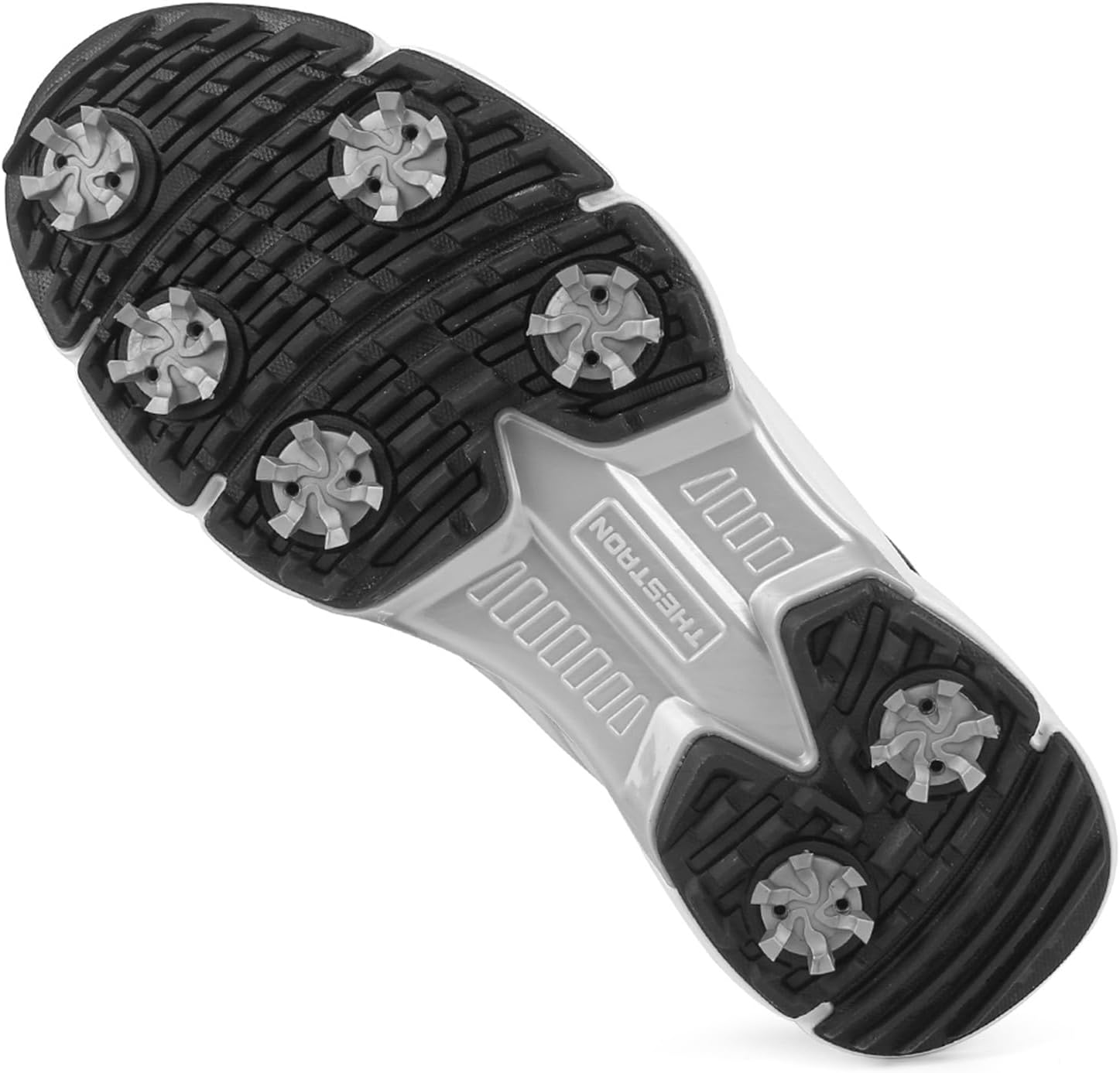 Skiennix Waterproof Golf Shoes - Spiked Sneakers for Men | Durable Outdoor Walking Footwear