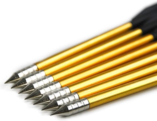 GUGULUZA Crossbow Bolts - 6.3'' Aluminum Mini Archery Arrows for 50-80 lbs Hunting & Target Practice