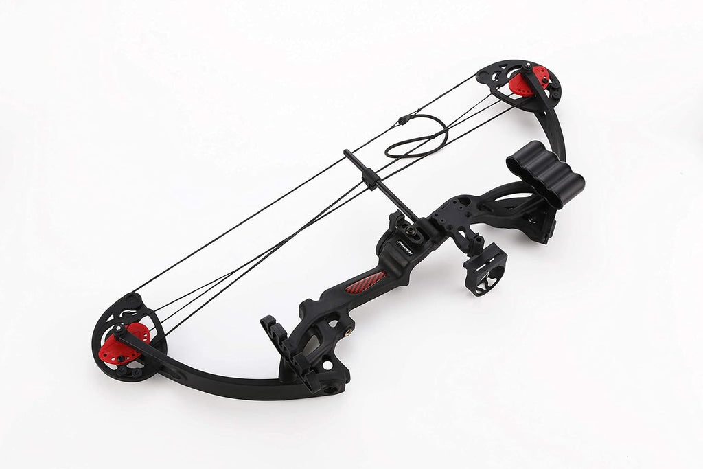 Skiennix Compound Bow - Youth & Beginner Archery | Right-Handed, 19”-28” Draw Length, 15-29 Lbs Draw Weight, 260 FPS