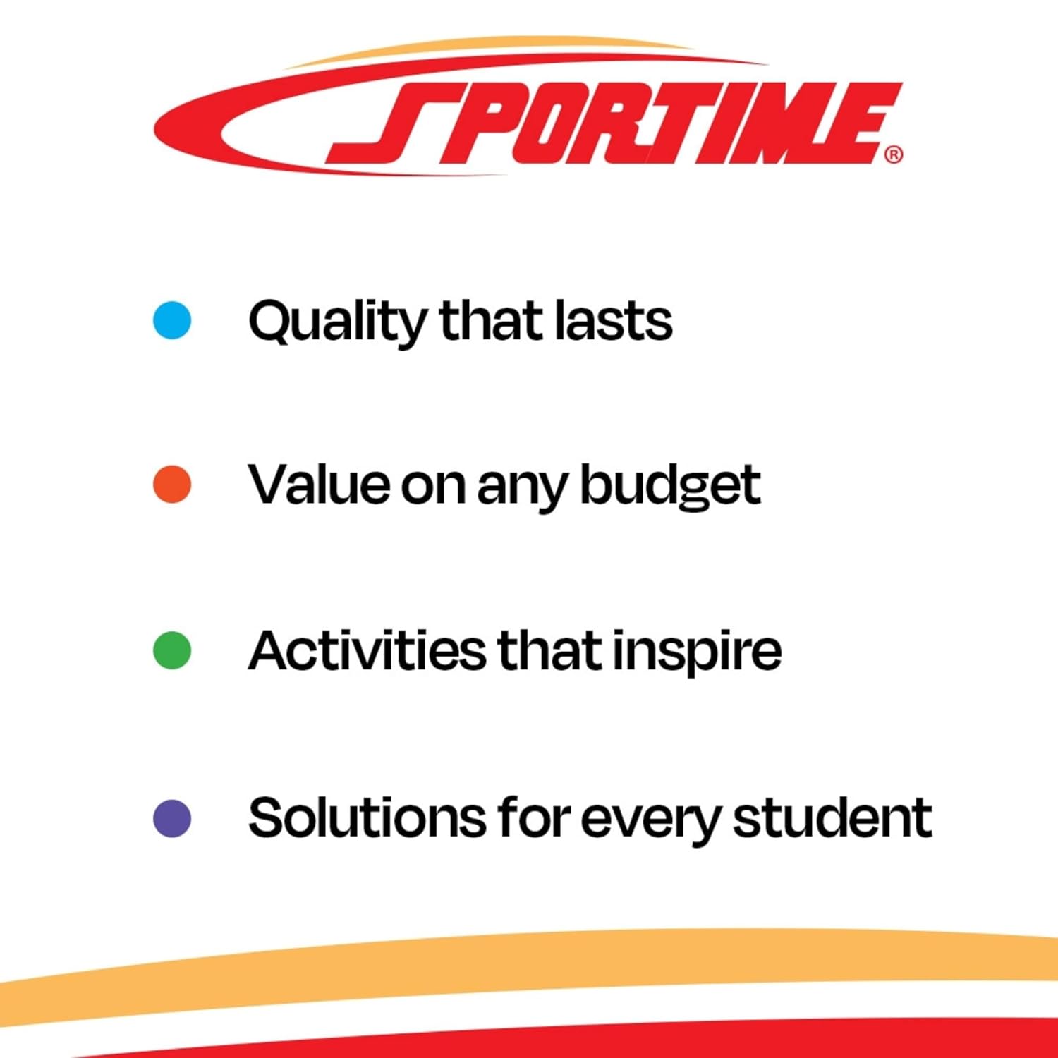 Sportime Playground Ball - Durable 13-Inch Blue Ball for Active Play and Fun