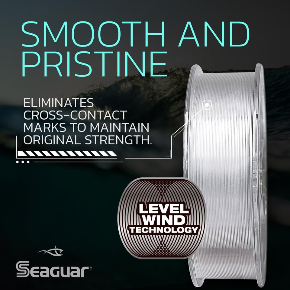 Seaguar Gold Label Fluorocarbon Fishing Leader Line - 100% Clear for Fresh & Saltwater | Multiple Sizes Available