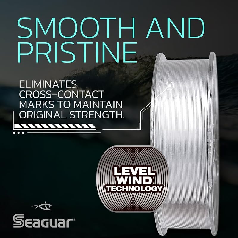 Seaguar Blue Label Big Game Saltwater Fluorocarbon Leader Line 30m 100lb