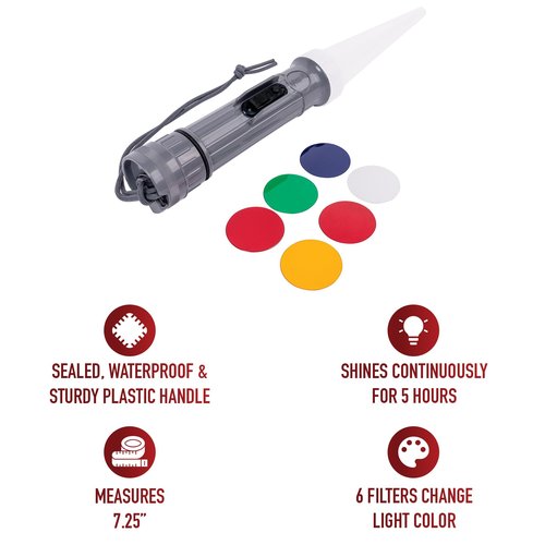 Rothco 2-Cell Flight Deck Traffic Wand - A Reliable Waterproof Signaling Tool Made in The USA