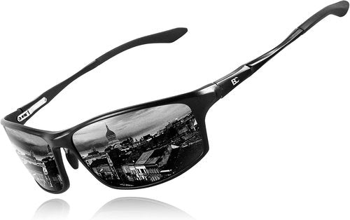 BIRCEN Polarized Sunglasses - UV Protection Sports Shades for Men & Women | Lightweight Al-Mg Frame