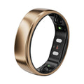 RingConn Gen 2 Air - Ultra-Thin AI Smart Ring with 10-Day Battery Life | Fitness, Sleep, Stress & HR Tracker for All (Size 6, Dune Gold)