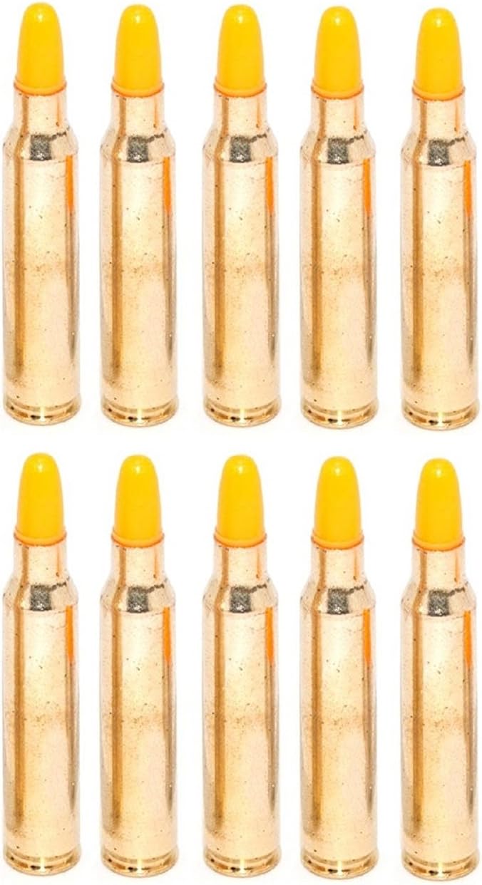 Skiennix .223/5.56 Action Trainer Dummy Rounds - Pack of 10 for Safe Training