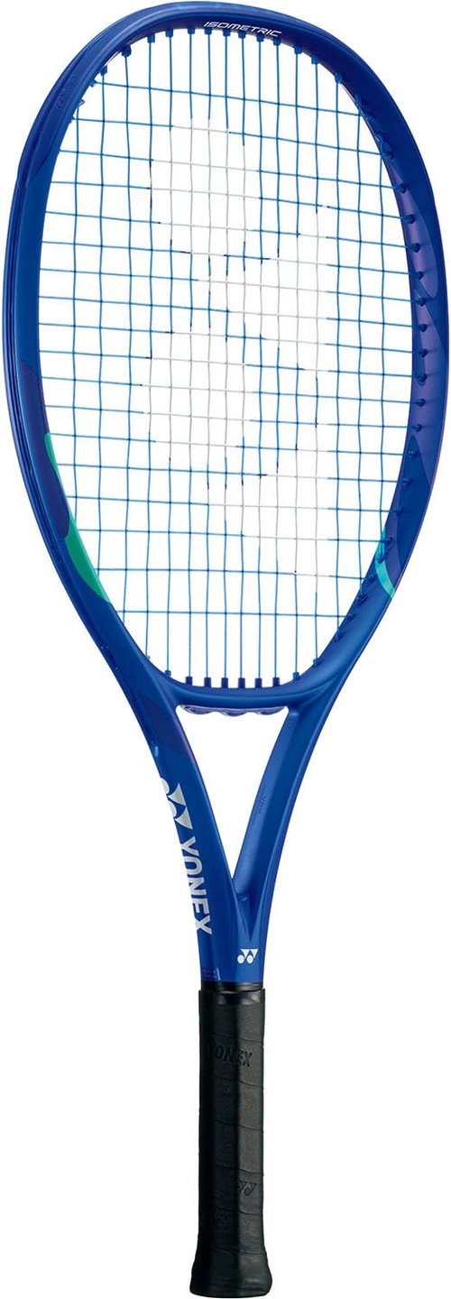 Yonex G0 08EZ25G Hard Tennis Racket, Strung for Beginner-Advanced Levels, E-Zone 25, Blast Blue