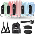 WHATAFIT Resistance Bands - Versatile Exercise Bands with Handles for Strength Training | Home Gym Equipment