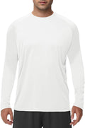 Skiennix Long Sleeve Shirts for Men - Quick Dry UV Protection T-Shirts for Fishing & Workouts