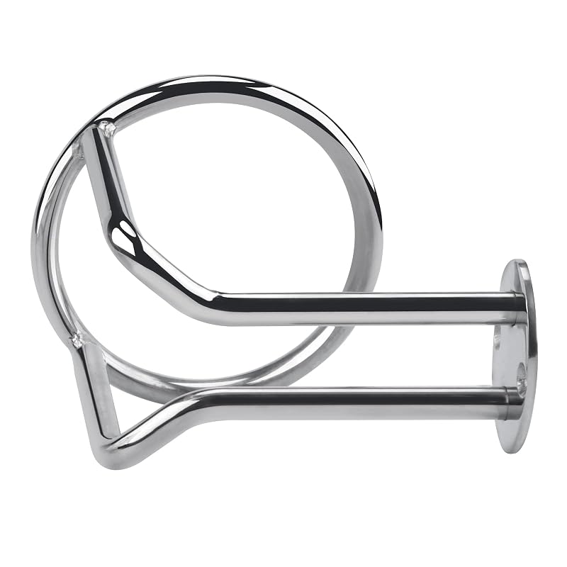 2-Pack Stainless Steel Boat Cup Holder | Ringlike Wall Mount Drink Holder for Marine Use