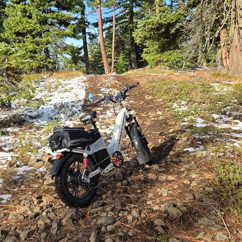 MOHEGIA 20x4.0 Fat Bike Tires Set with 2 Tubes - All-Terrain E-Mountain Bicycle Replacement