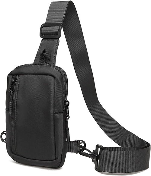 GORELAX Small Crossbody Sling Bag Compact Chest Pack for Men Women EDC Phone Purse Running Hiking Travel