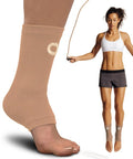 Ankle Compression Sleeve for Women & Men (Pair) – Ankle Brace for Sprain, Swelling, Achilles Tendon – Ankle Support Open Toe Plantar Fasciitis Socks for Foot Arch Support & Pain Relief