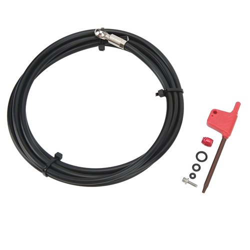 2m Oil Hose Red Flag Wrench Olive Connection Plug In Oil Needle Set, Hydraulic Oil Disc Brake Hose Cable for SRAM LEVEL RED HRD ETAP S700 S900 ELIXIR 2