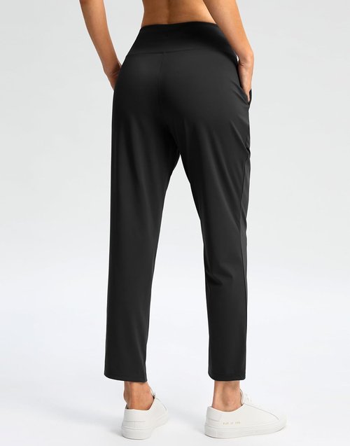 G Gradual High Waisted Ankle Pants - 7/8 Athletic Style with 2 Pockets | Ideal for Golf & Casual Travel