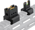 ZBULAR ZR-L3 Fiber Optic Front & Rear Sight - Multiple Aiming Methods for Enhanced Accuracy