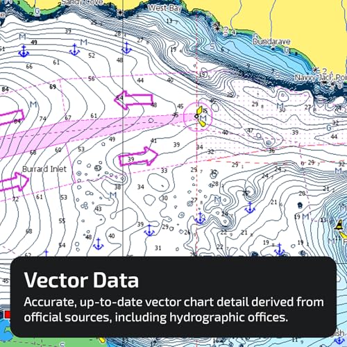 C-MAP Reveal US Lakes South East Marine Chart Card for GPS Plotters