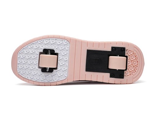 HOVERKICKES Kids Roller Skate Shoes with Detachable Wheels Roller Sneakers for Boys Girls Deformation Wheeled Shoes ﻿