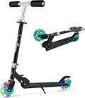BELEEV V1 Kids Scooter - 2-Wheel Folding Kick Scooter with Light Up Wheels | Adjustable Height for Ages 3-12