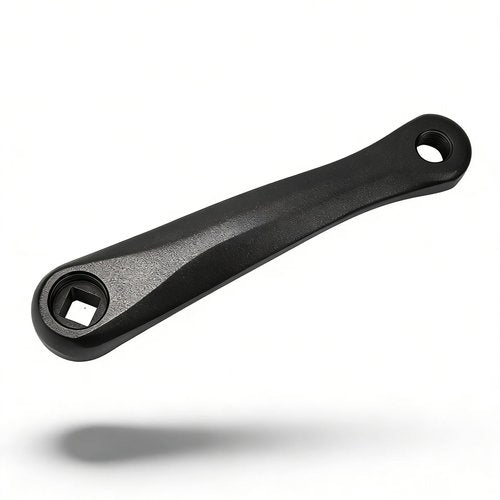 Zunate Crank Arm Left, 152mm Aluminum Alloy Crank Arm Set for Mountain Road Bike, Pedal Crank Leg Replacement