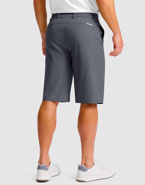 G Gradual Men's Golf Shorts - Quick Dry Stretch Fabric | 11" Inseam, 4 Pockets, Casual Style