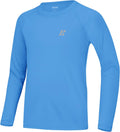 Skiennix UPF 50+ Boys Swim Shirt - Long Sleeve Rash Guard for UV Sun Protection | Perfect for Beach & Surfing