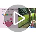 Kids Toddler Swing Seat Brown 2 Pack - Adjustable Rope Outdoor Indoor Play