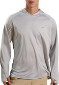 Skiennix Men's UPF 50+ Long Sleeve Sun Shirt - UV Protection Hoodie for Hiking & Fishing