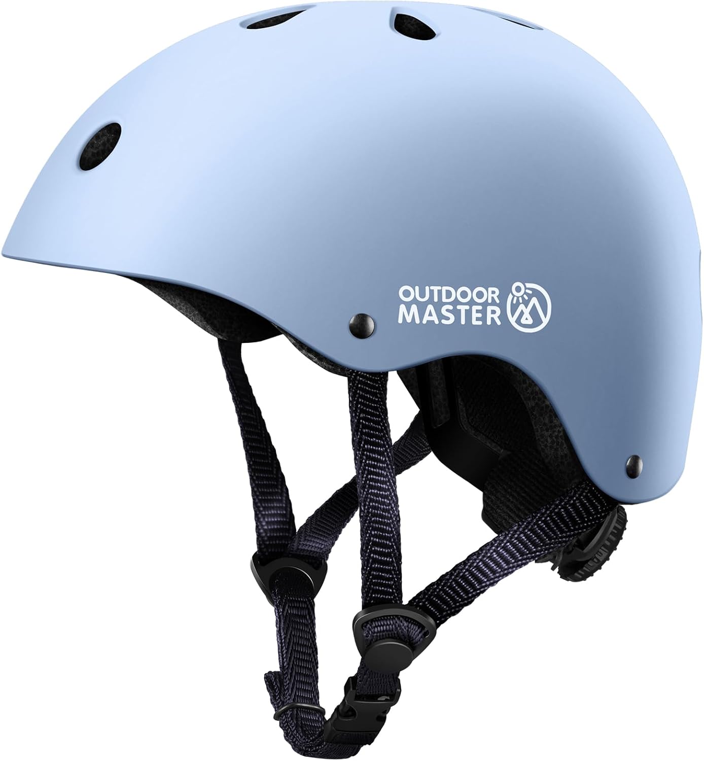 OutdoorMaster Youth Bike Helmet - Adjustable Multi-Sports Skateboard Helmet with Removable Liners | Perfect for Kids' Balance Bikes and Scooters