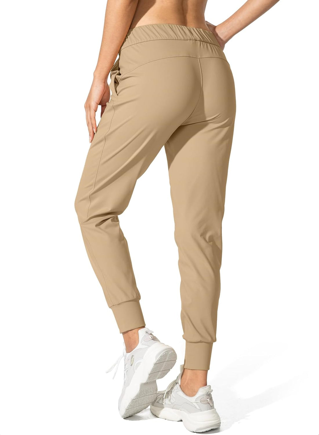 SANTINY Women's Joggers - Comfortable Drawstring Sweatpants with Pockets | Ideal for Lounge & Running