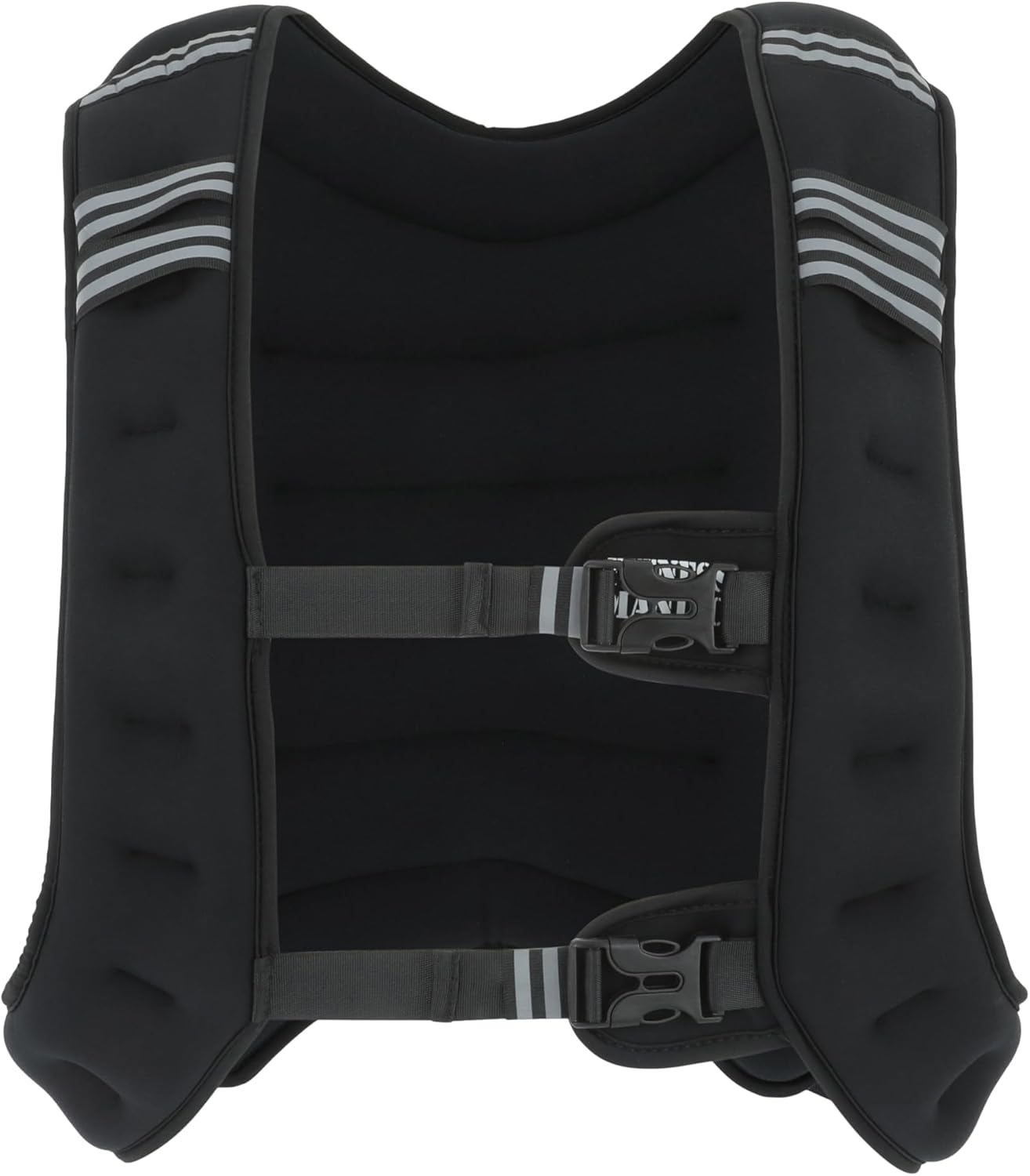 Skiennix Weighted Vest - 15lb/20lb for Strength Training & Running | Reflective Stripe, Slim Design