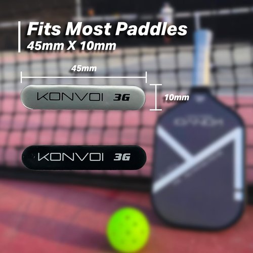 Konvoi Pickleball Lead Tape - Premium 3M Adhesive, Pro-Grade Materials - Add Weight for Power, Control & Perfect Paddle Balance