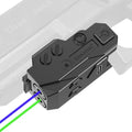 Gmconn Rechargeable Tactical Flashlight - Versatile Green/Blue/Red/IR/Purple Beam | Fits 21MM Rail