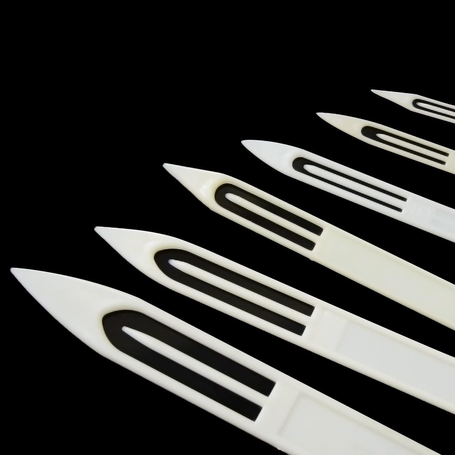 Skiennix Fishing Net Repair Kit - 7-Piece Plastic Needle Shuttles for Easy Mending