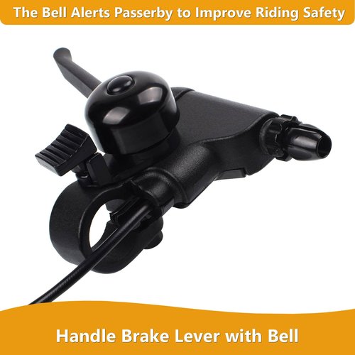 Riyitauto Left Brake Handle Lever and 74 inch Brake Cable kit for GOTRAX GXL V2 Electric Scooter Apex Pro XL Rival XR XR Elite XR Ultra E-Scooter Replacement for Gotrax Parts Accessories