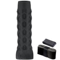 Fjalljós Pickleball Paddle Grip with 5.25" - Enhanced Pickle Ball Grips Overgrip for Vibration Reduction & Precision Control (Black)