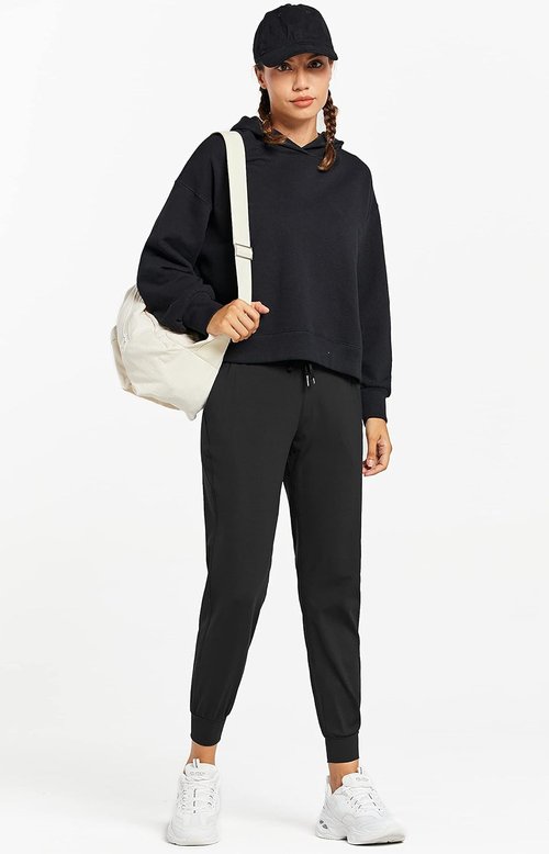 Libin Women's Joggers - Athletic Running Pants with Pockets | Tapered Fit in Petite, Regular, Tall
