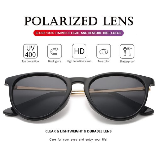 PORADAY Polarized Kids Sunglasses for Little Girls Boys 100% UV-400 Protection (Pink Mirrored+Black Frame/Grey Lens)
