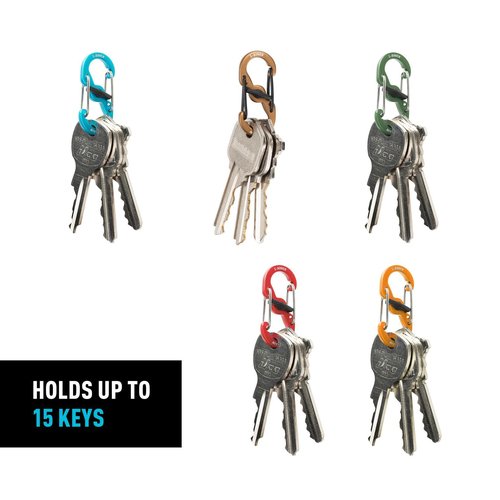 Nite Ize S-Biner MicroLock Aluminum - Assorted - 10 Count (2 Pack)