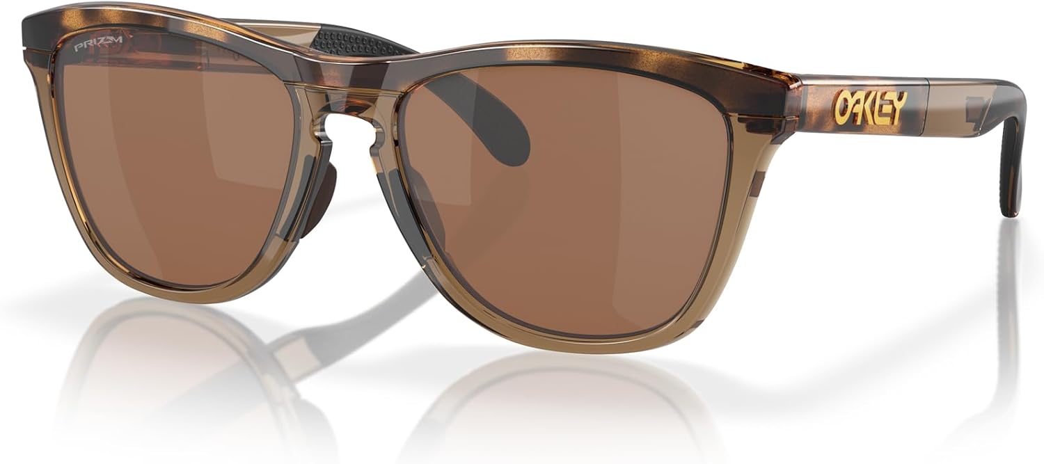 Oakley Frogskins Sunglasses - Low Bridge Fit Round Design for Unisex Adults | Stylish & Comfortable
